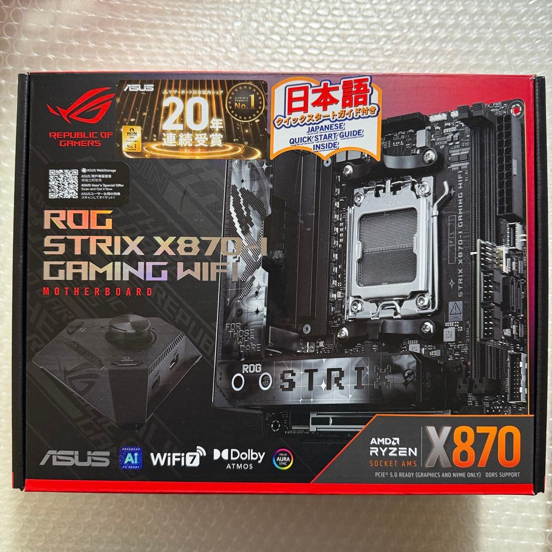 マザーボード ASUS ROG STRIX X870-I GAMING WIFI