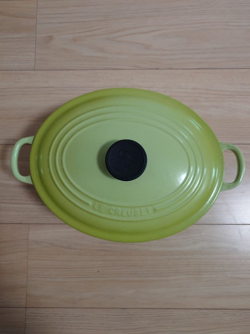 【最終値下げ】LE CREUSET 両手鍋 27cm ライムグリーン