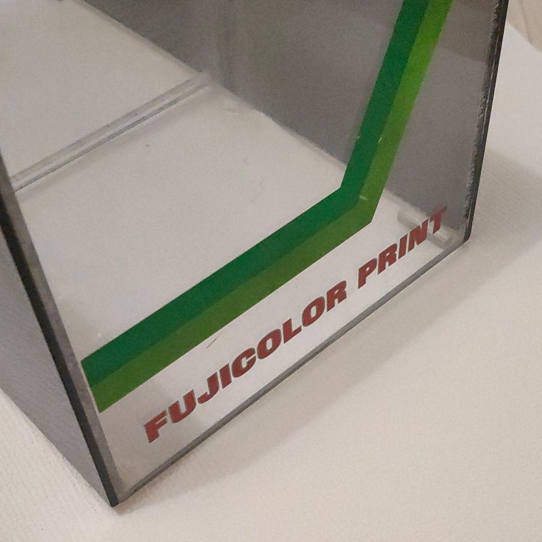 FUJICOLOR　PLAZA　レトロ　アクリルケース　フジカラープリント