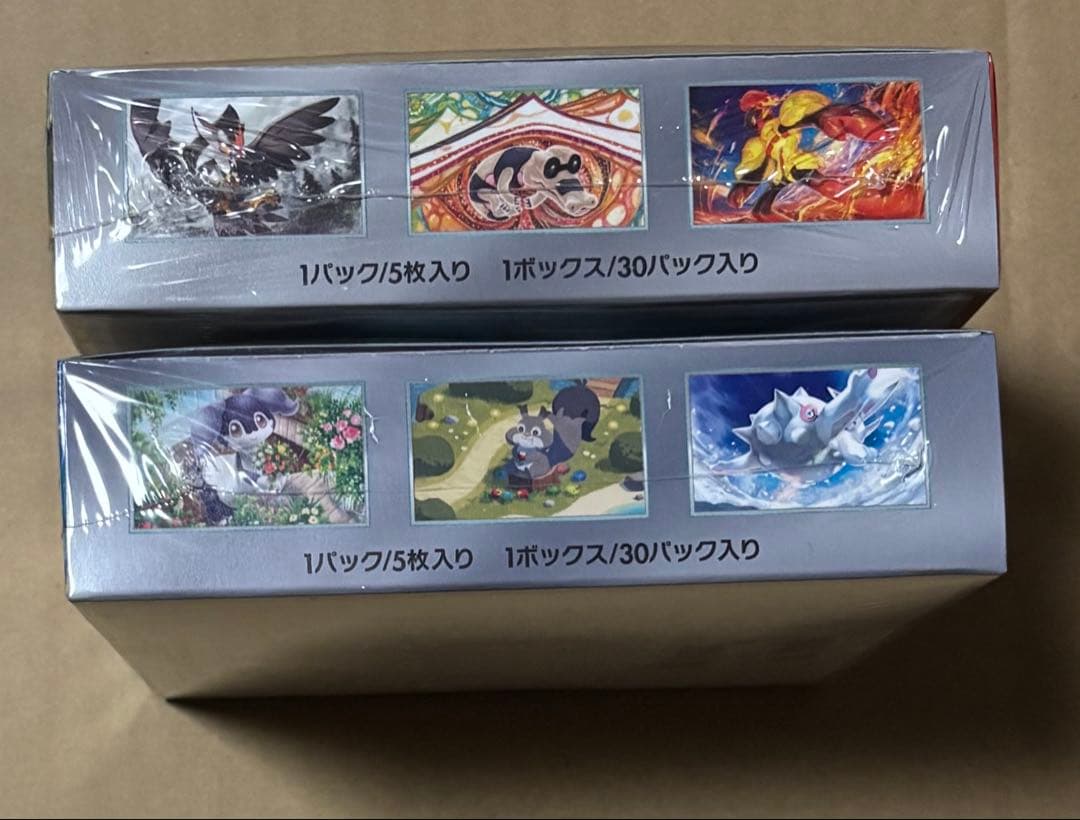 ポケモンカード シュリンク付き スカーレット バイオレット BOX