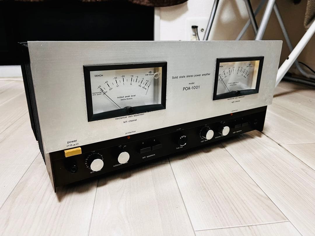DENON POA-1001 パワーアンプ