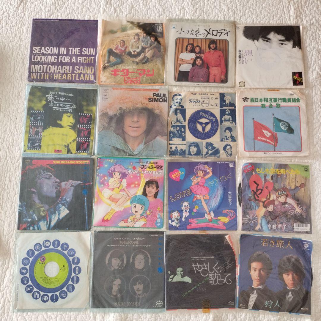 お買い得【まとめ売り】洋楽　邦楽　アニメ　POPS　レコード　102枚