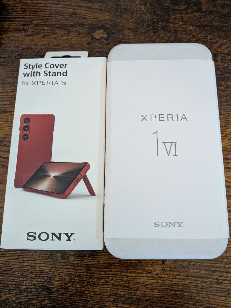 【※液晶割れ】Xperia 1 Ⅵ XQ-EC44 512GB スカーレット