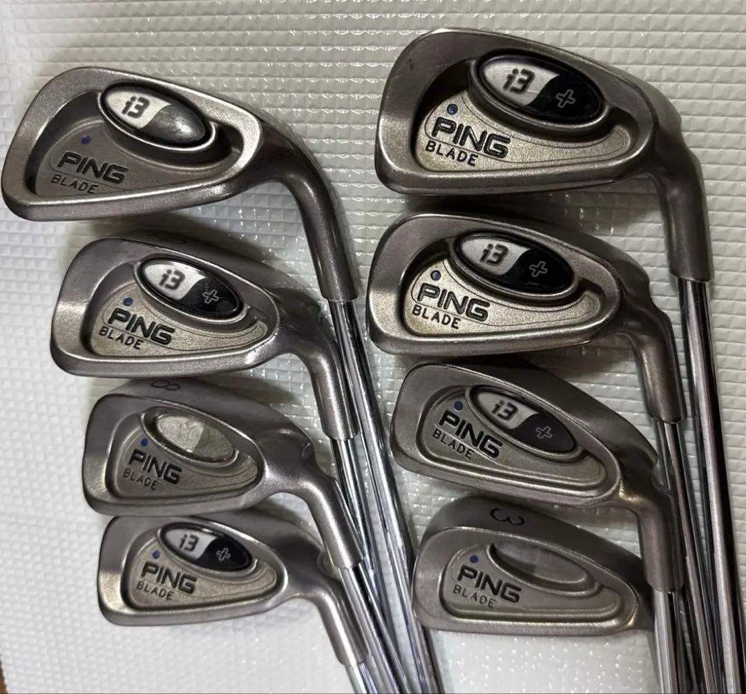 ピン　PING i3+ BLADE　アイアン　3-W8本セット