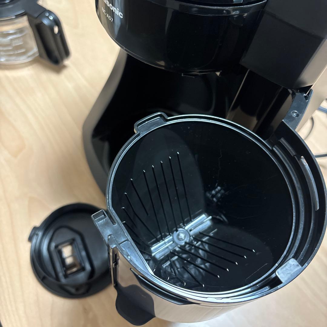 Panasonic コーヒーメーカー NC-A57 ブラック 2023年