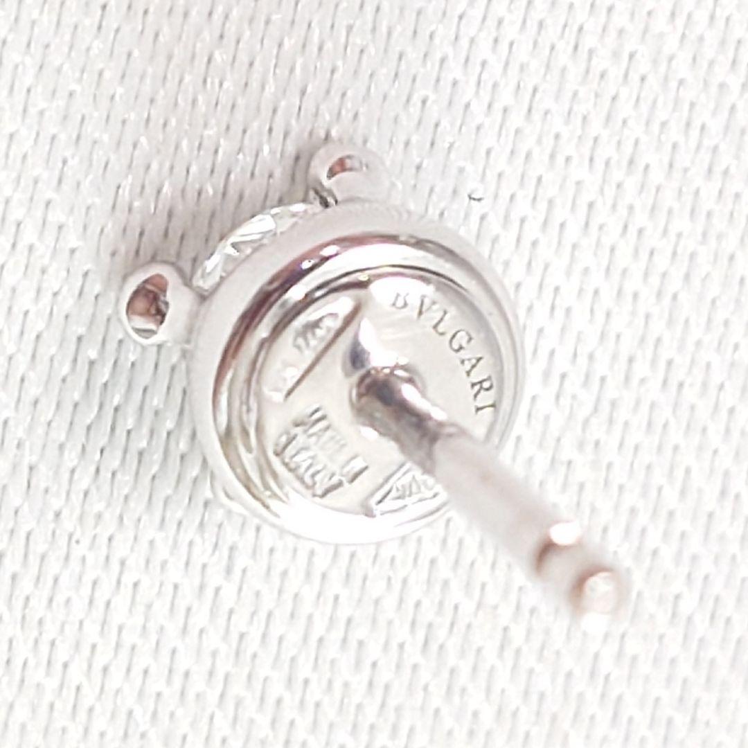 【美品】BVLGARI ブルガリ コロナ ダイヤモンド ピアス 片耳用 6439