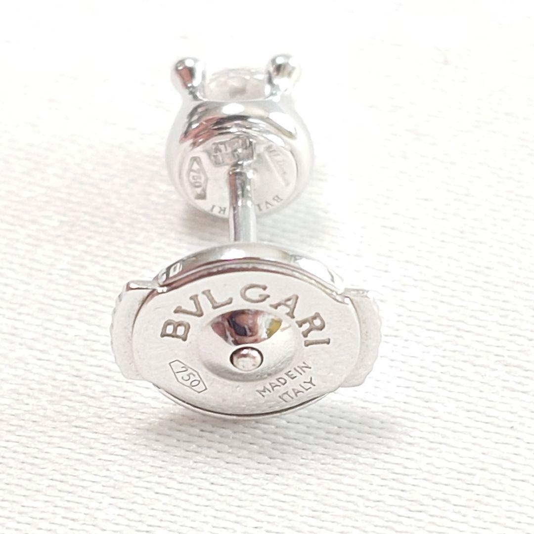 【美品】BVLGARI ブルガリ コロナ ダイヤモンド ピアス 片耳用 6439