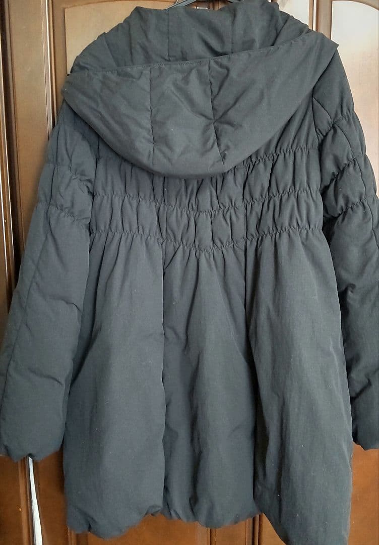 バーバリー・ブルーレーベル☆ダウンコートМ☆ブラック☆美品