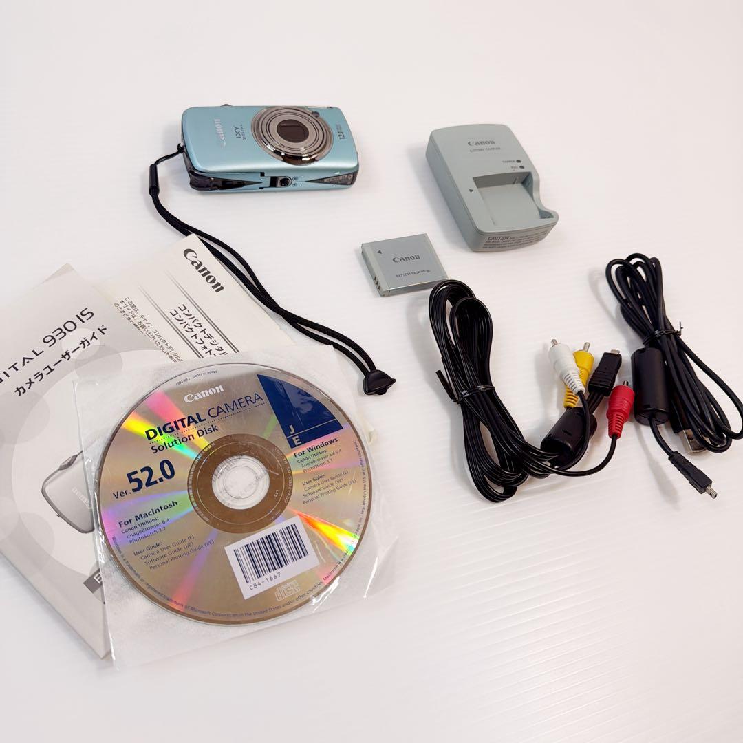 Canon IXY digital 930IS ブルー 動作確認済