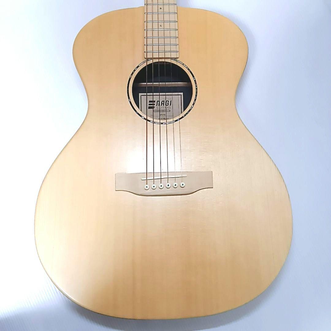 美品 NAGI GUITARS shiro アコースティックギター ソフトケース