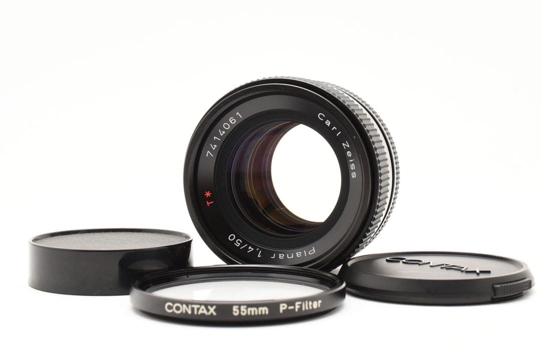 【極美品】CONTAX Carl Zeiss Planar50mmF1.4MMJ