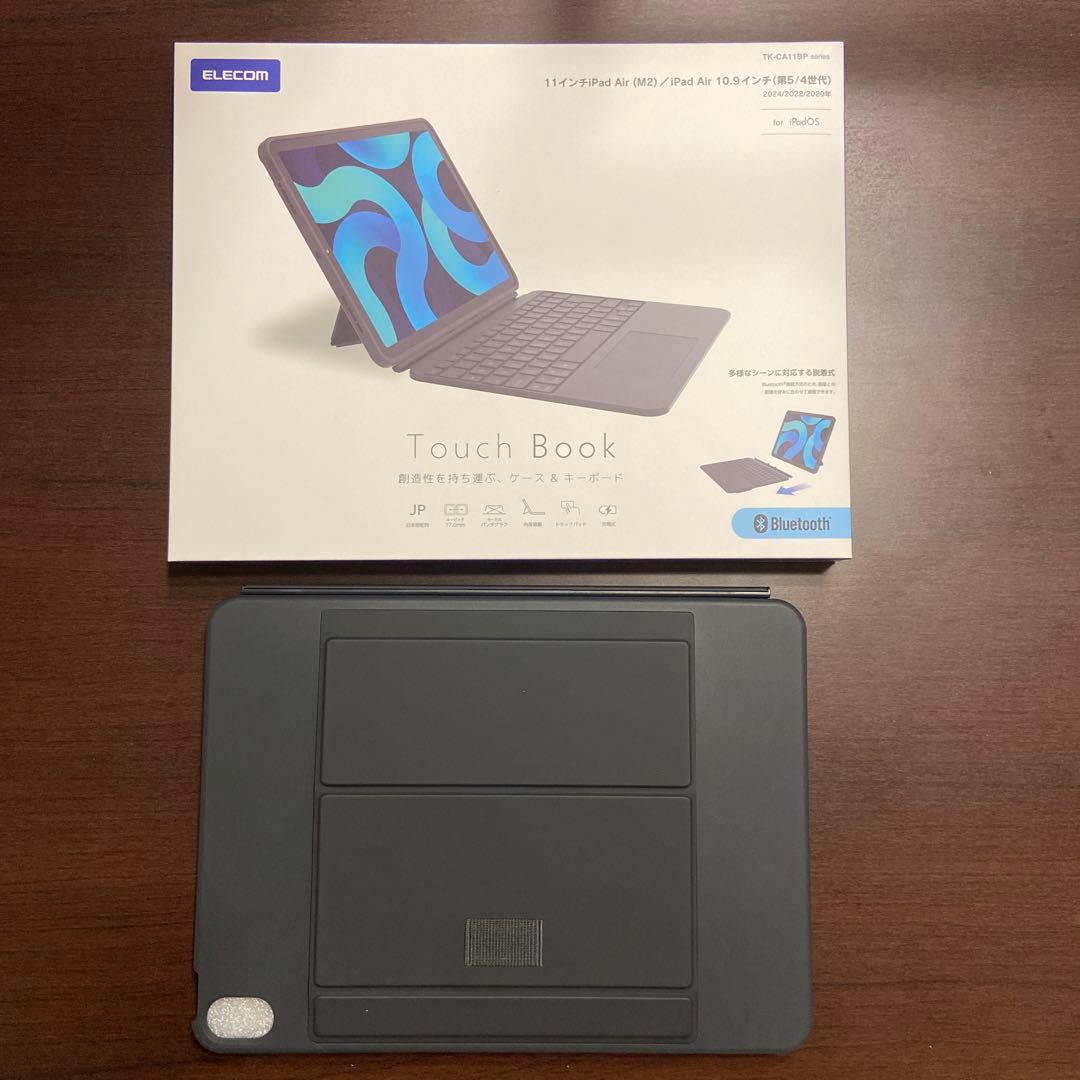 【美品】ELECOM(エレコム) Touch Book ケース一体型キーボード