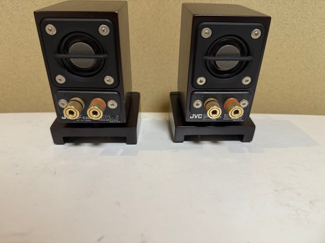JVC EX-NW1 スピーカーのみ　ウッドコーン　コンパクトスピーカー