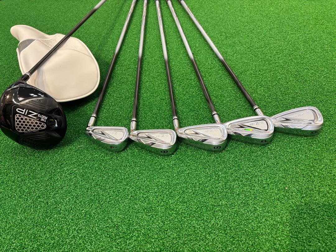 ルーツゴルフ　ZIP ドライバー アイアンセット