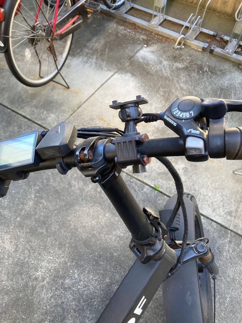 A20F 電動アシスト自転車 マットブラック　ジャンク品