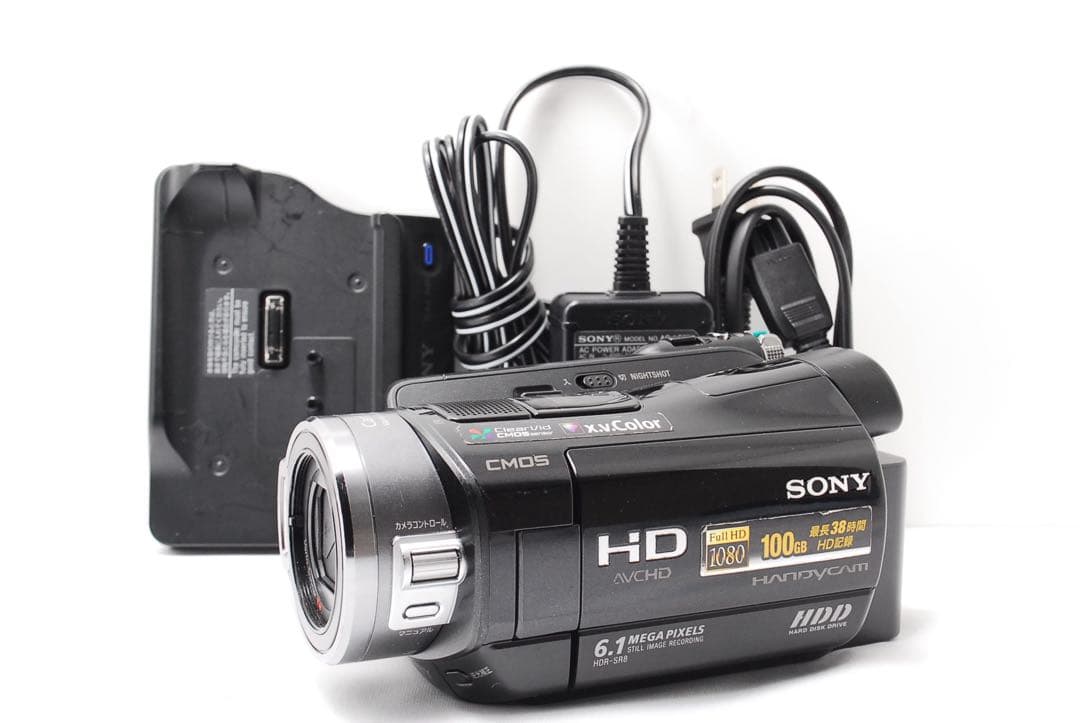 【動作良好品】 SONY Handycam HDR-SR 動画・写真どちらもOK