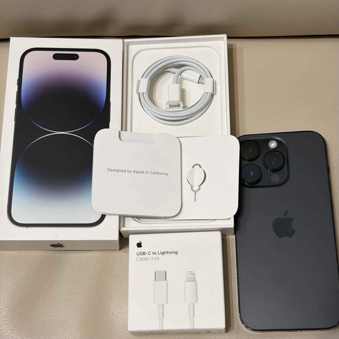 Apple iPhone 14 Pro スペースブラック 本体　128GB