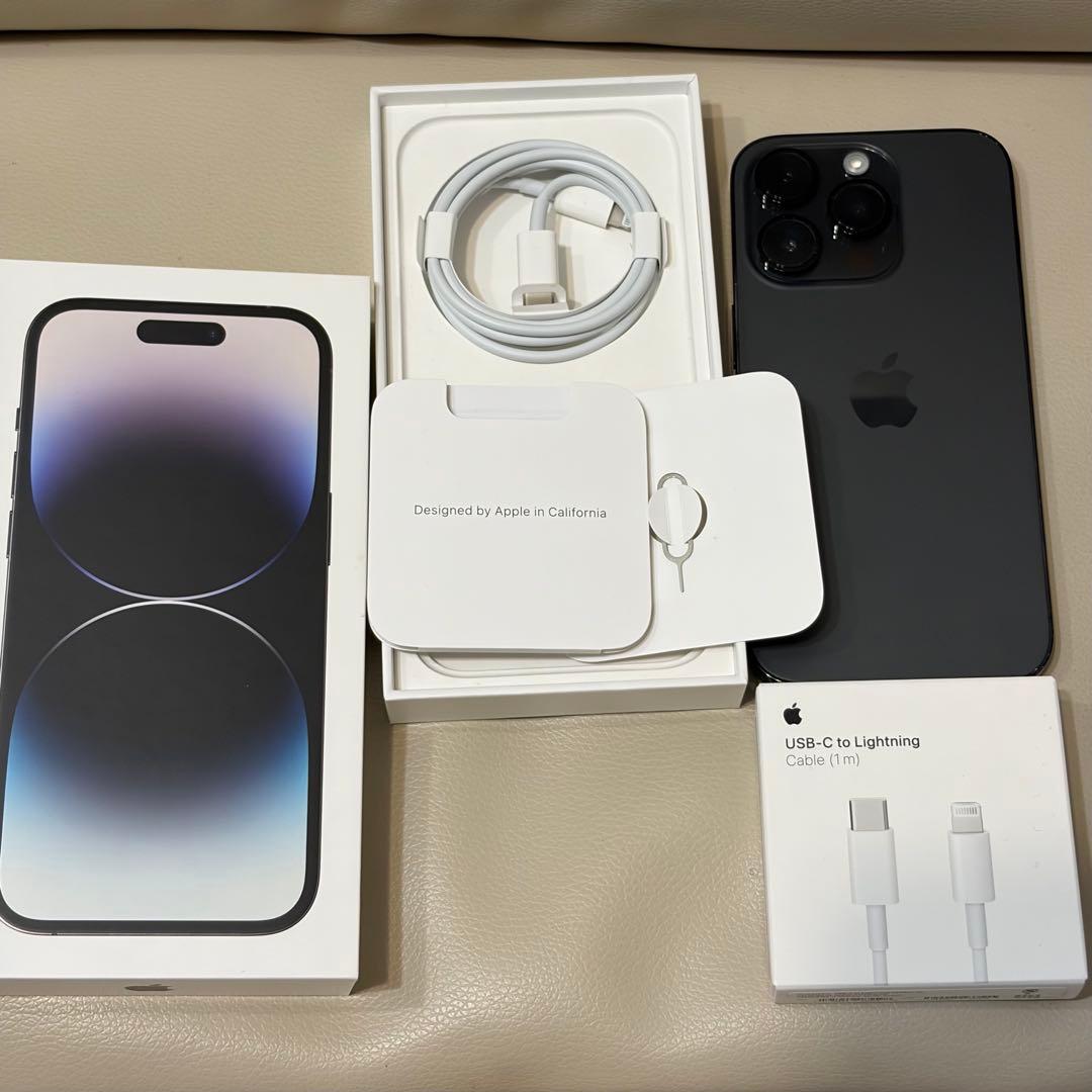 Apple iPhone 14 Pro スペースブラック 本体　128GB