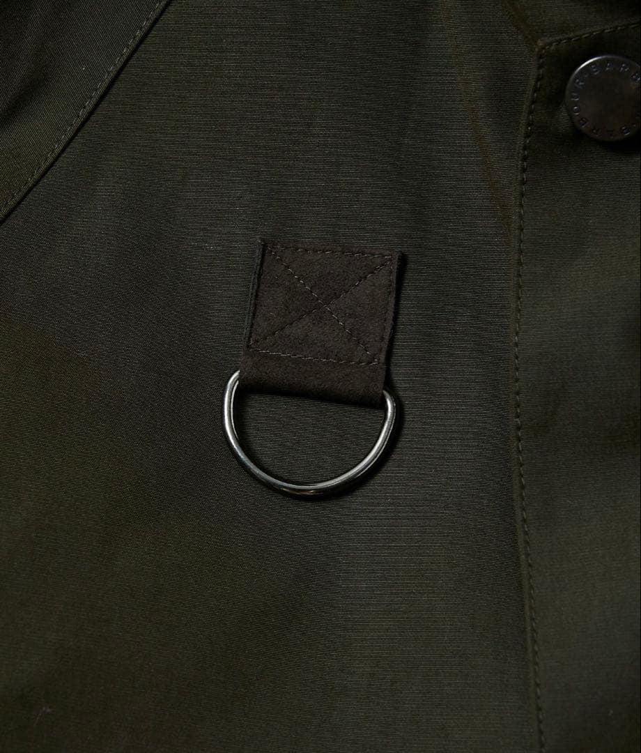 Barbour ダークグリーン ミリタリージャケット Sサイズ 新品