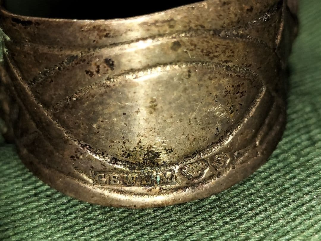 シルバー　アンティーク　シュガートング　銀　ドイツ