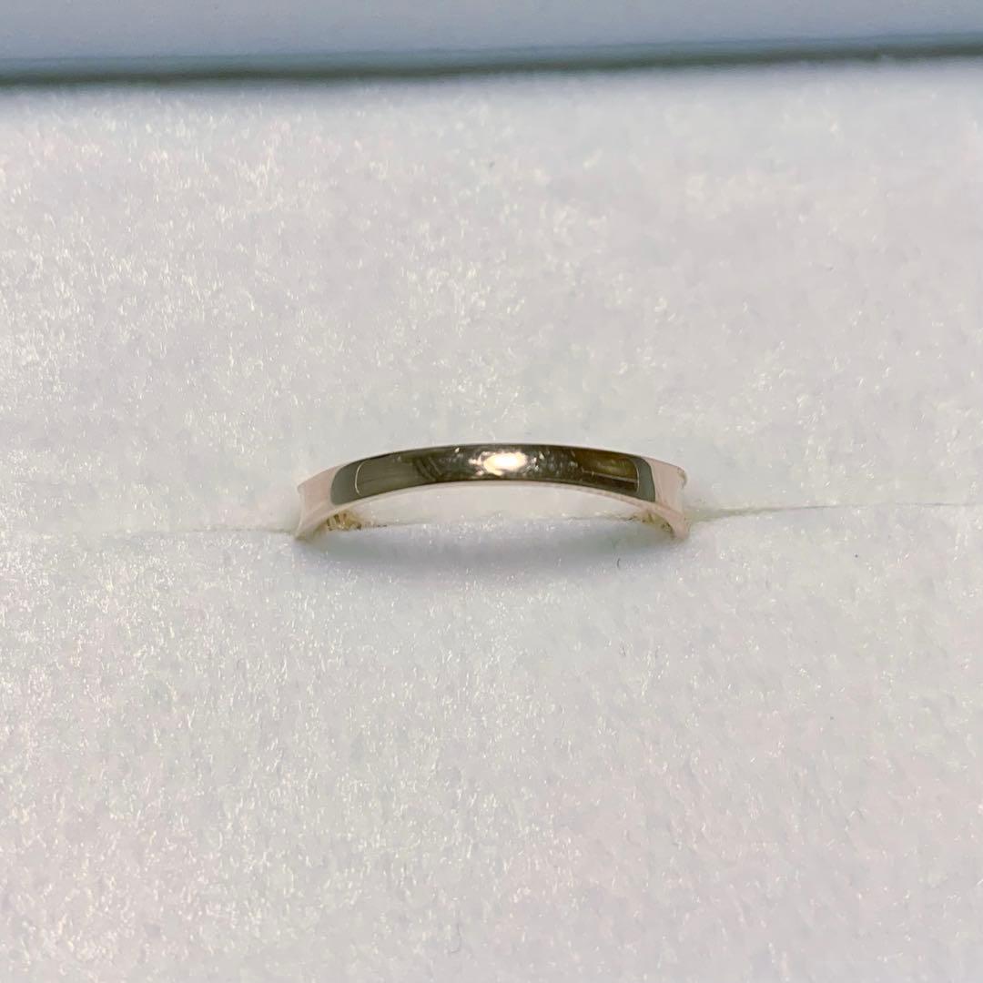 【専用】K18PGデザインリング/11号/コンアフェット/con affetto