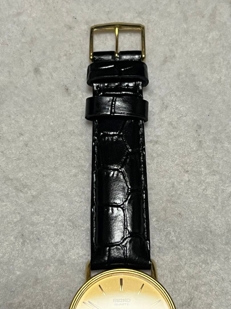 SEIKO 7820-8040　14K 刻印電池/ベルト新品　作動品