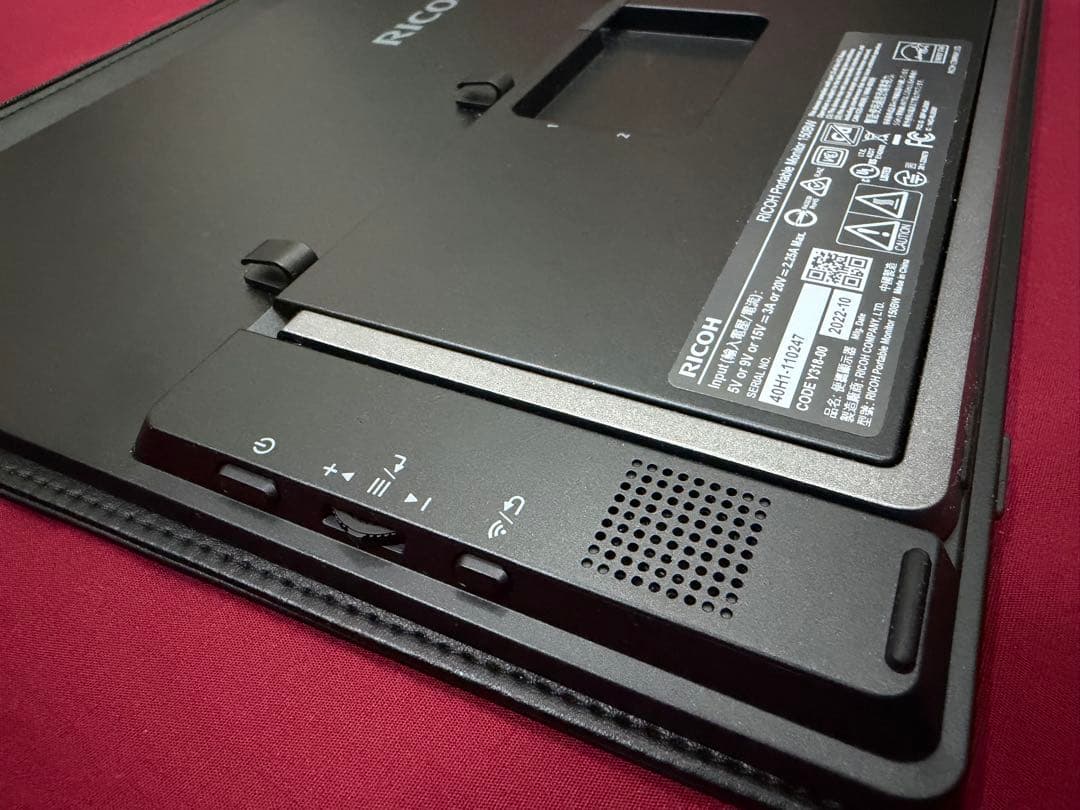 ま*る様 RICHO Portable Monitor 150BW / タッチペ