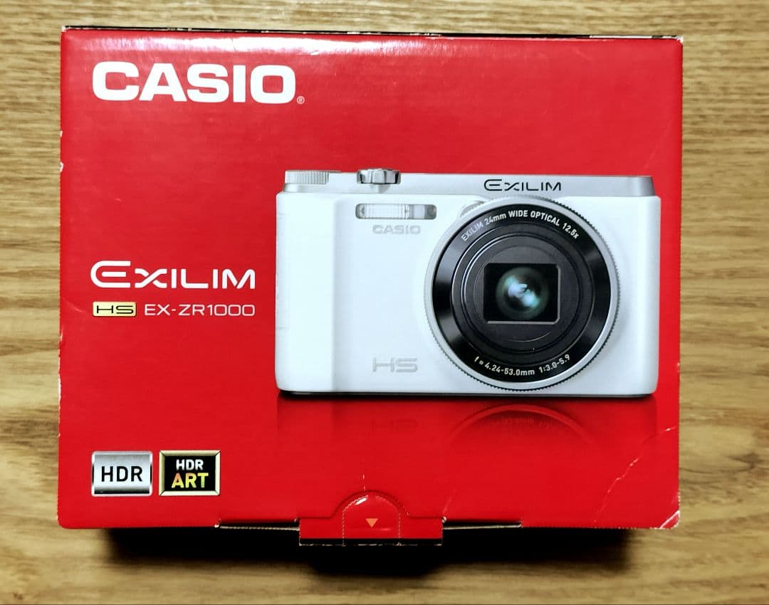 CASIO EX-ZR1000 レッド コンデジ