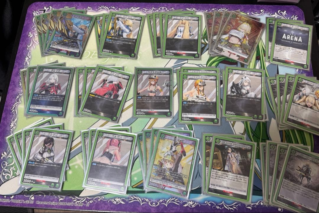 ユニオンアリーナ 勝利の女神:NIKKE 緑デッキまとめ売り