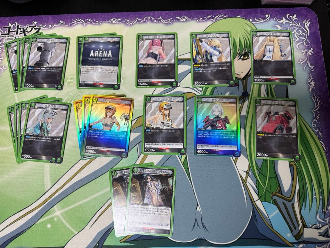 ユニオンアリーナ 勝利の女神:NIKKE 緑デッキまとめ売り