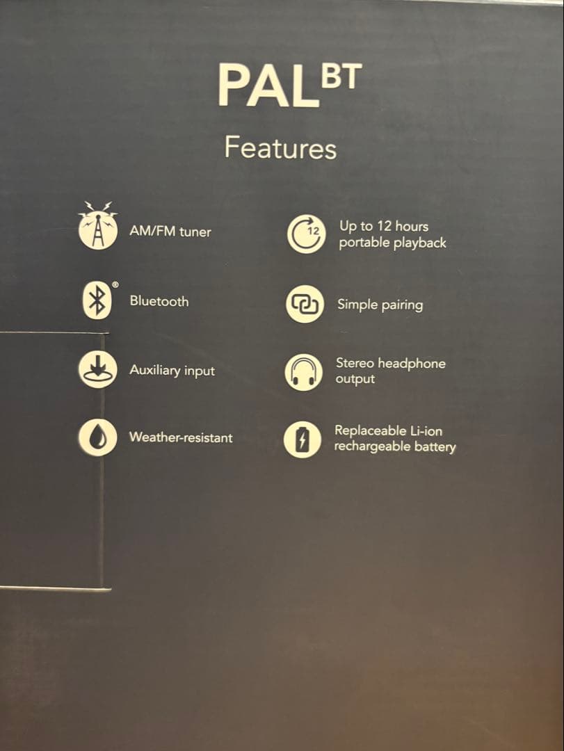 Tivoli Audio PAL BT ブルー