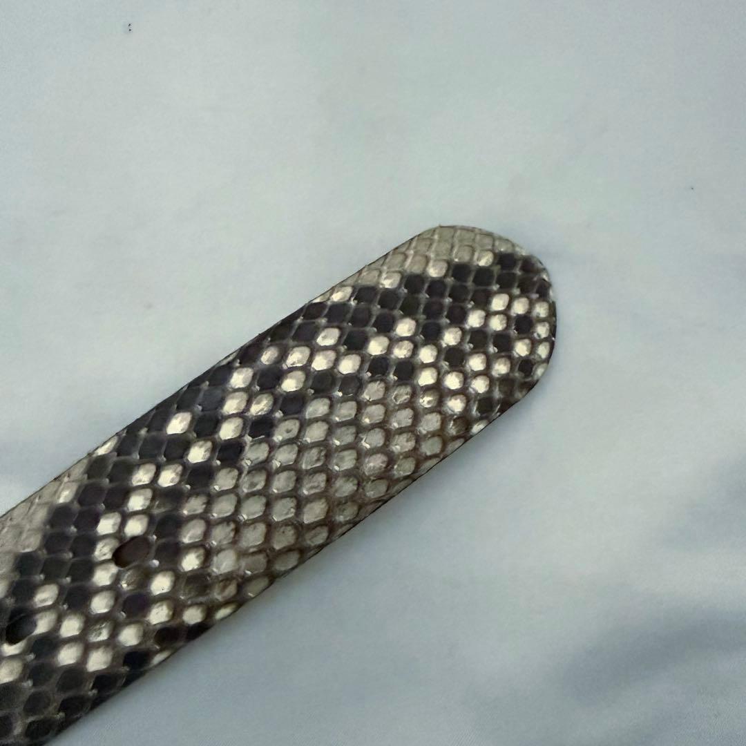 Fausto Colato パイソンベルト Python belt 蛇革