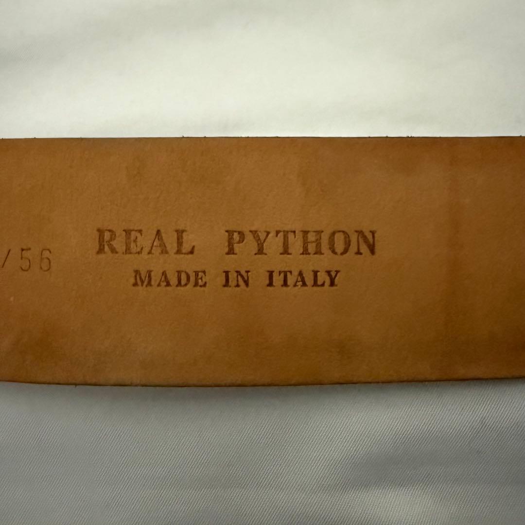 Fausto Colato パイソンベルト Python belt 蛇革