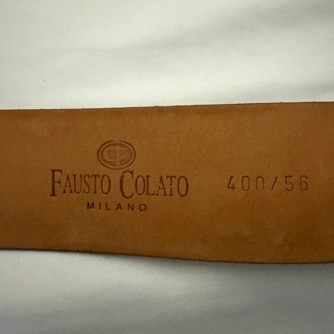 Fausto Colato パイソンベルト Python belt 蛇革