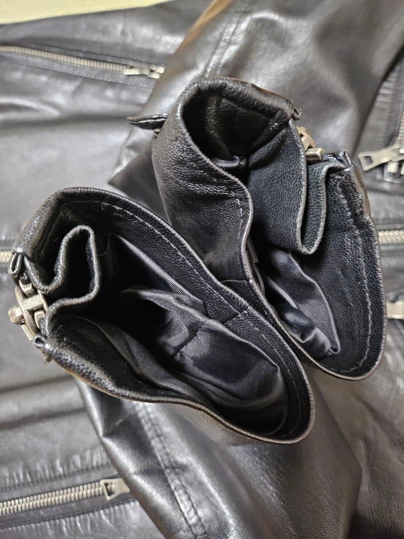 ☆*☆様 PS Paul Smith 羊革 シングルライダース 黒