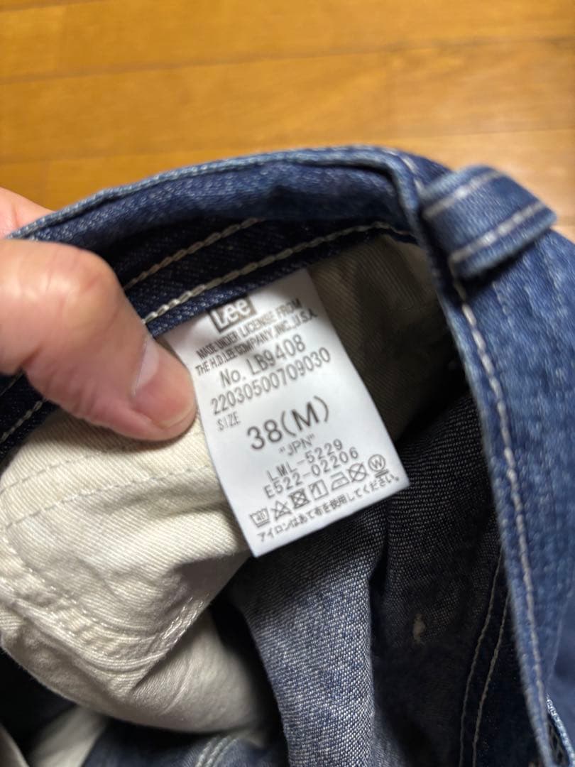 Lee ダークブルー カーゴデニム 38(M)