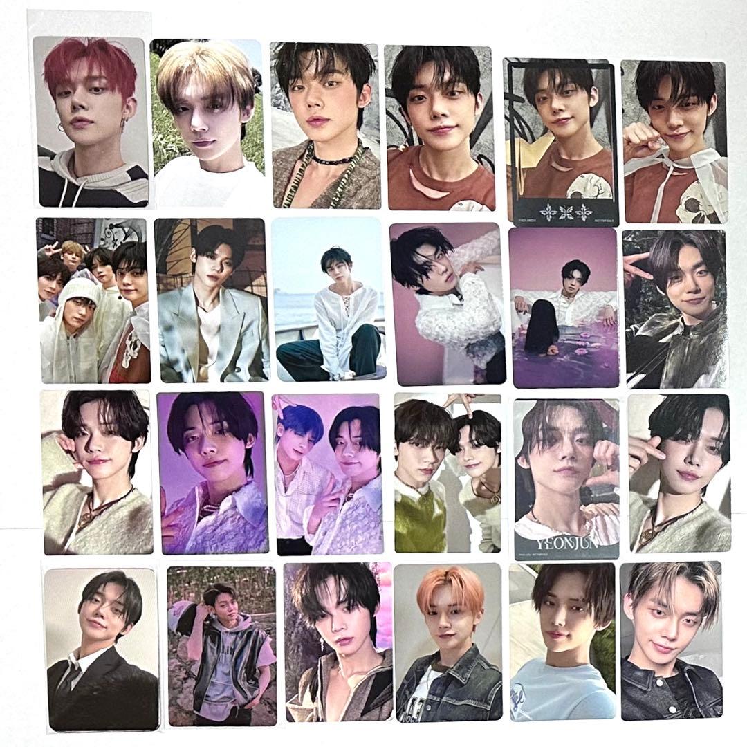 TXT ヨンジュン　ラキドロ　中華　特典　アルバムトレカ　全て公式　120枚