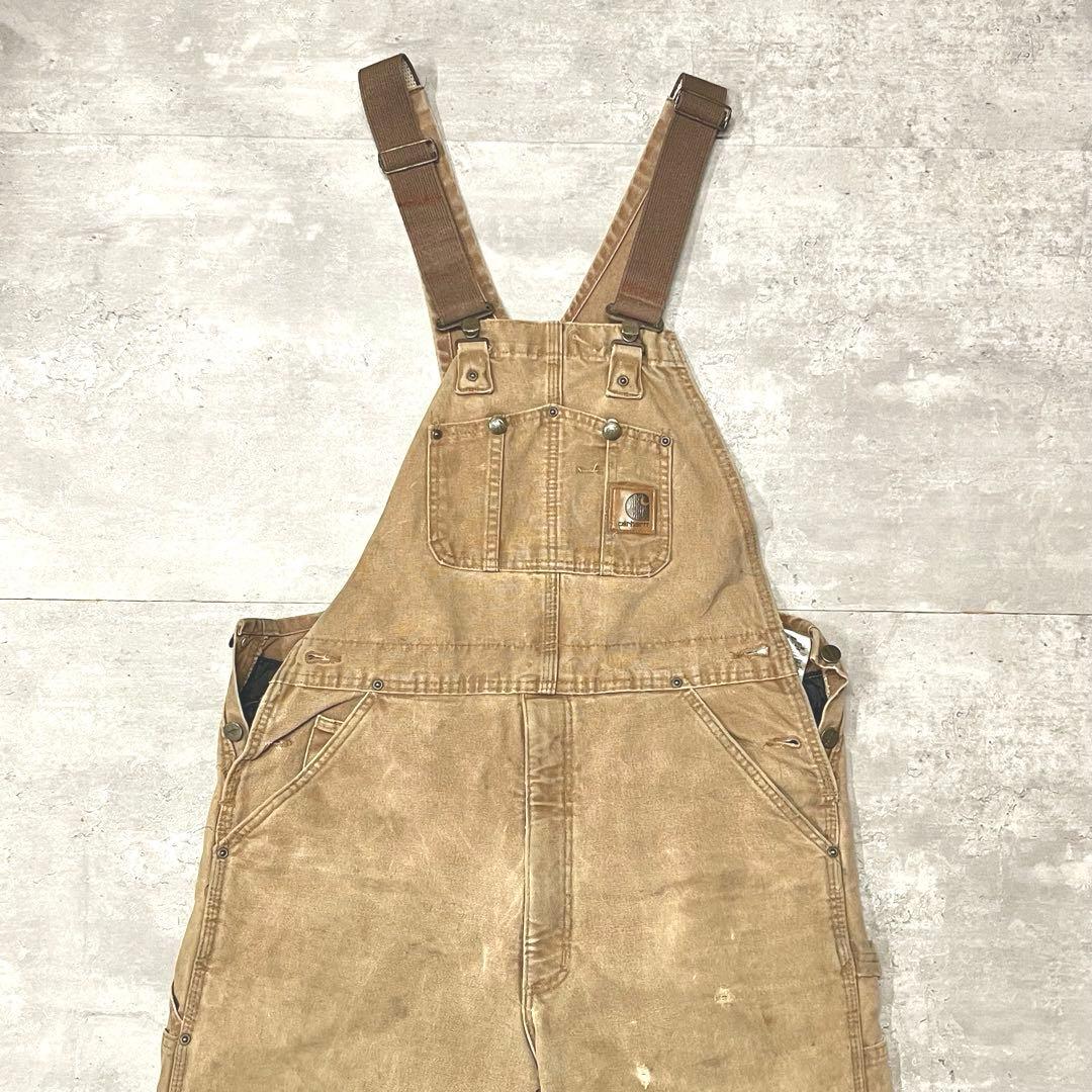 パンツ 00s carhartt Duck overall