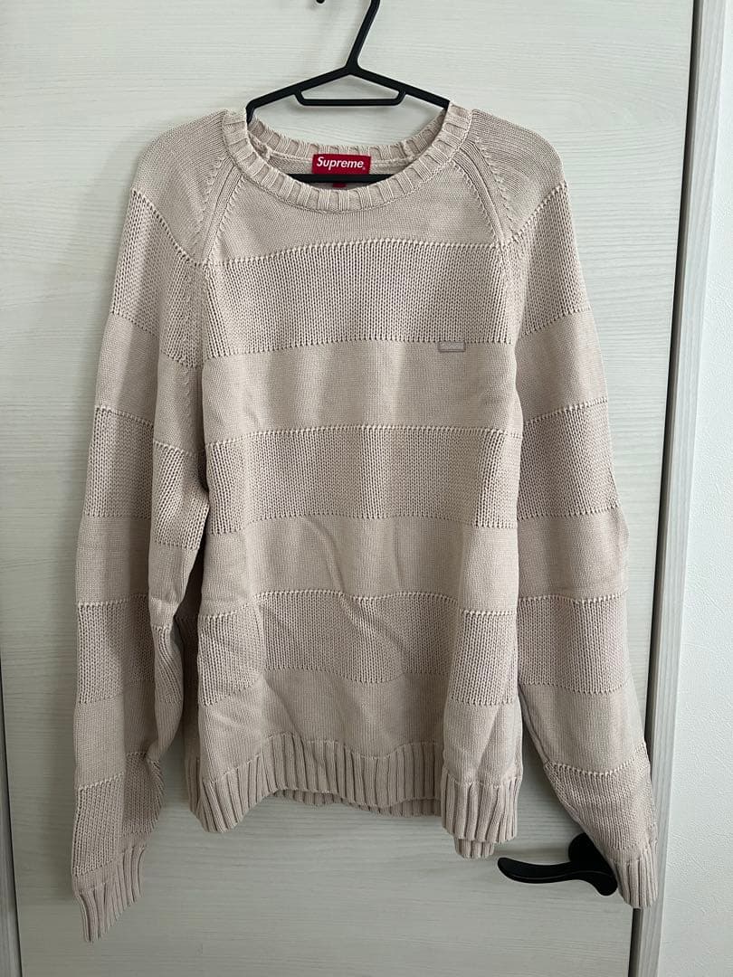 トップス Supreme Small Box Stripe Sweater