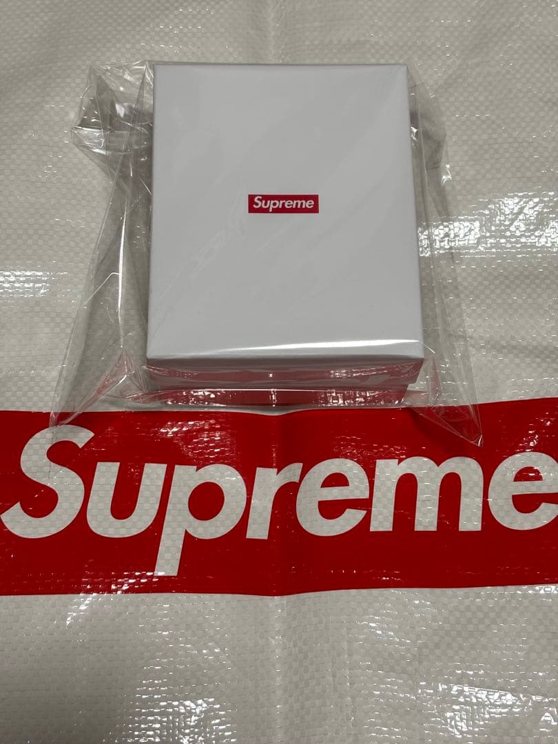 小物 S Supreme Repeat Leather Belt \"Black\"