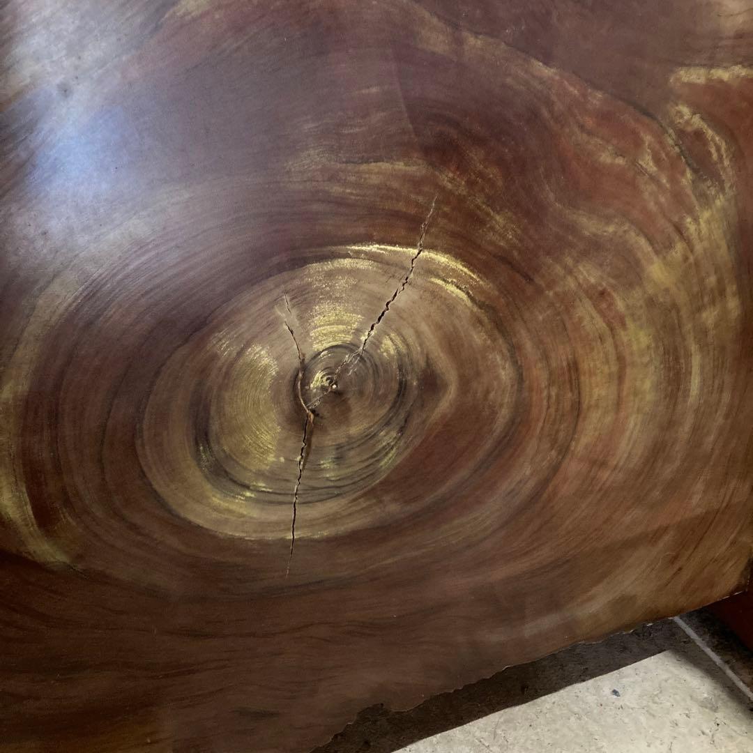 無垢テーブル　ダイニングテーブル　一枚板　座卓一枚板　座卓テーブル　欅　輪切