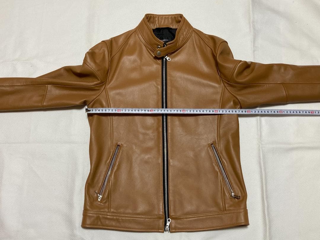 驚きの特価　メンズ・ビギ　羊皮 ライダース サイズ3