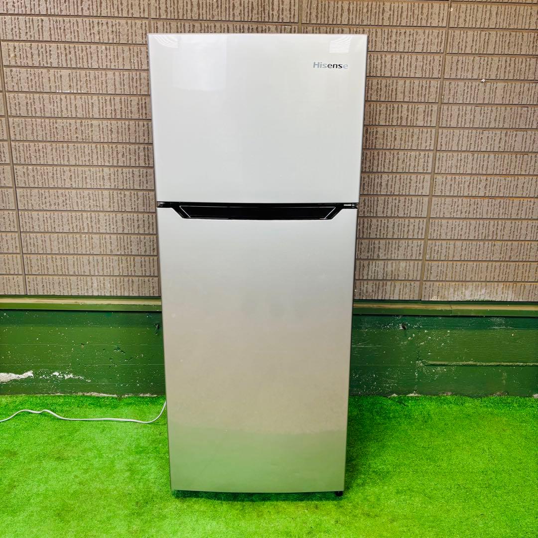 美品 Hisense 120L 冷蔵庫 一人暮らし おしゃれ【地域限定配送無料】