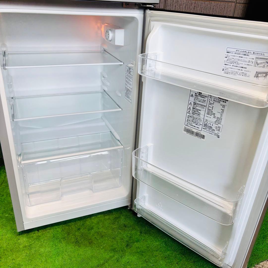 美品 Hisense 120L 冷蔵庫 一人暮らし おしゃれ【地域限定配送無料】