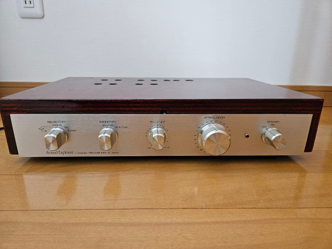 SoundExplorer EL660Ⅱ　ステレオプリアンプ