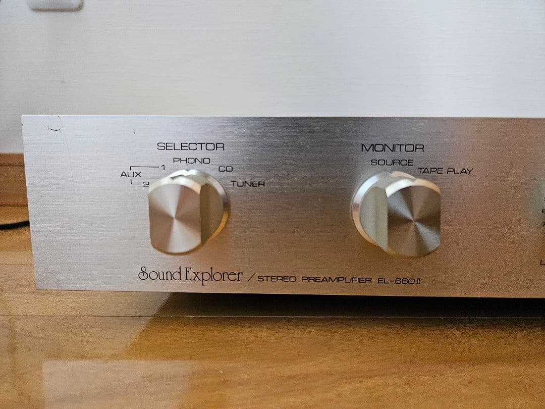 SoundExplorer EL660Ⅱ　ステレオプリアンプ