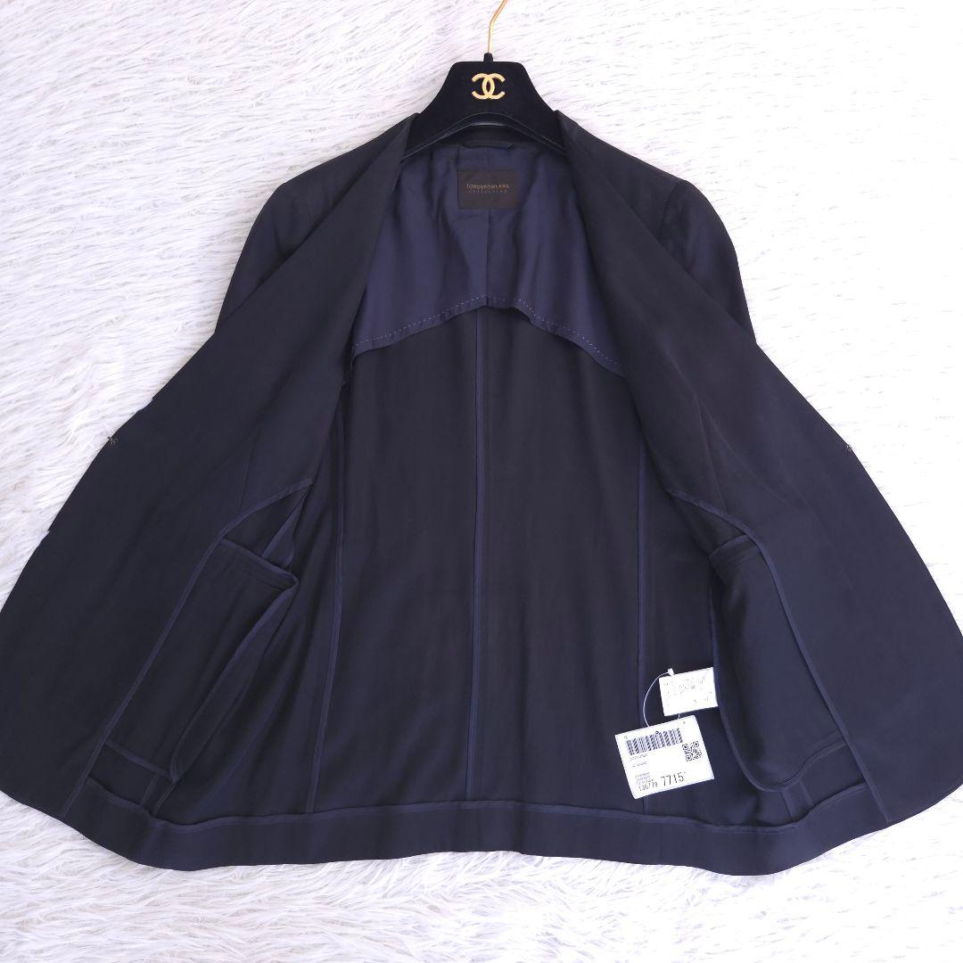 トゥモローランド×セオリーリュクス パンツスーツ セットアップ ノーカラー