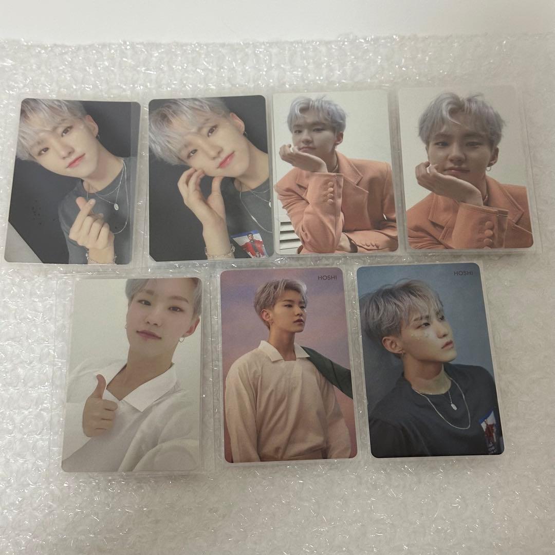 SEVENTEEN 舞い落ちる花びら ホシ トレカ