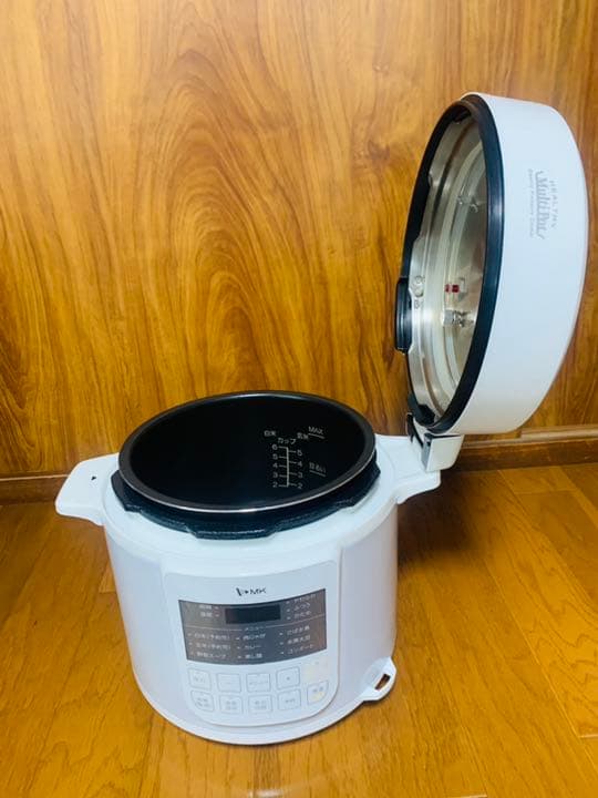 値下げ★エムケー精工 電気圧力鍋 ヘルシーマルチポット 4L EA-240W