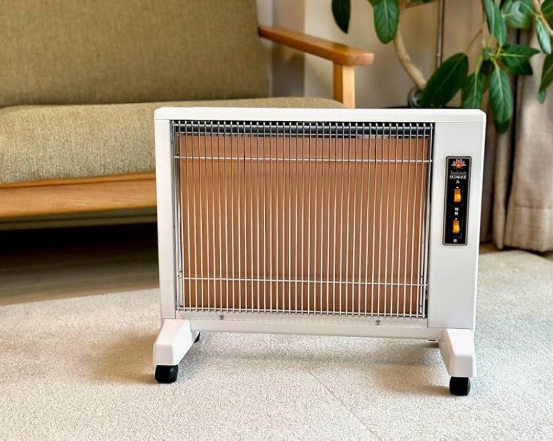 サンルミエ キュート ホワイト 遠赤外線パネルヒーター E800LS